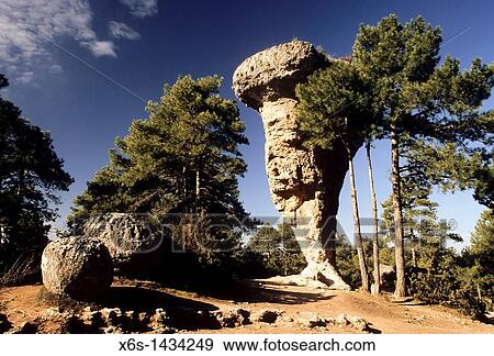Ciudad Encantada -Enchanted city-, Cuenca, Spain View Large Photo Image Stock Photo - Ciudad Encantada -Enchanted city-, Cuenca, Spain. Fotosearch