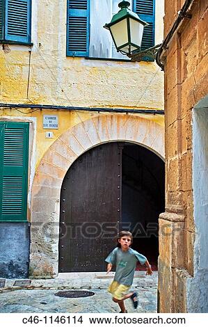 Picture - Ciutadella. Minorca. Balearic Islands. Spain.. Fotosearch
