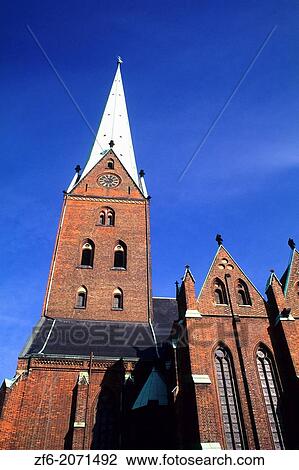 Classic Architecture of St Petri Church Hamburg Germany. View Large Photo Image Stock Image - Classic Architecture of St Petri Church Hamburg Germany.. Fotosearch