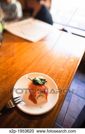 Stock Image - Classic Tapas in La Rioja, Briones, Spain, Europe.. Fotosearch