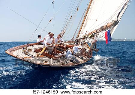 Classic Yachts View Large Photo Image Stock Photo - Classic Yachts. Fotosearch