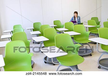 Stock Photo - Classroom. Fotosearch