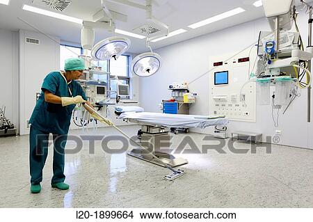 Cleaning, Surgery, Operating room, Onkologikoa Hospital, Oncology Institute, Case Center for prevention, diagnosis and treatment of cancer, Donostia, San Sebastian, Gipuzkoa, Basque Country, Spain View Large Photo Image Picture - Cleaning, Surgery, Operating room, Onkologikoa Hospital, Oncology Institute, Case Center for prevention, diagnosis and treatment of cancer, Donostia, San Sebastian, Gipuzkoa, Basque Country, Spain. Fotosearch