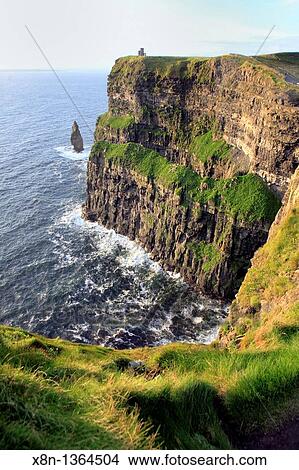 Cliffs of Moher, Clare county, Ireland View Large Photo Image Picture - Cliffs of Moher, Clare county, Ireland. Fotosearch