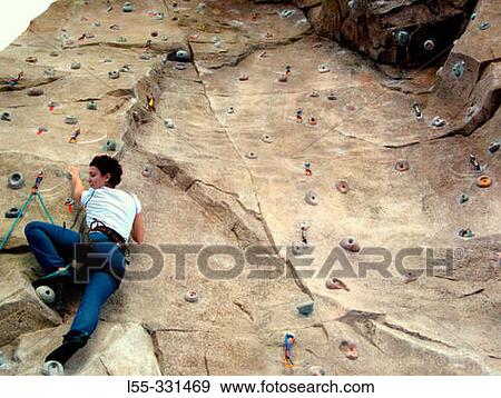Climbing wall, Universidad Polit? nica de Valencia. Spain View Large Photo Image Stock Photo - Climbing wall, Universidad Polit? nica de Valencia. Spain. Fotosearch