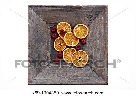 clip image - dried orange slices and berries - christmas potpourri in wooden bowl View Large Photo Image Stock Image - clip image - dried orange slices and berries - christmas potpourri in wooden bowl. Fotosearch
