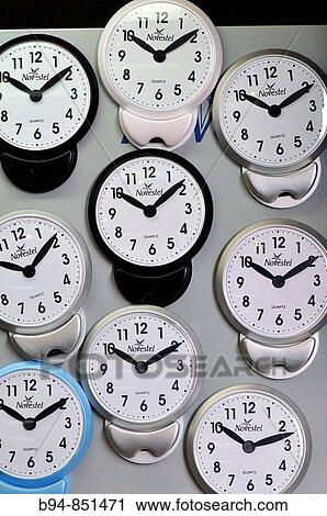 Clocks. Barcelona, Catalonia, Spain View Large Photo Image Stock Image - Clocks. Barcelona, Catalonia, Spain. Fotosearch
