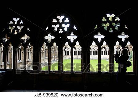 Cloister at Lincoln Cathedral, Lincolnshire, England. View Large Photo Image Stock Image - Cloister at Lincoln Cathedral, Lincolnshire, England.. Fotosearch