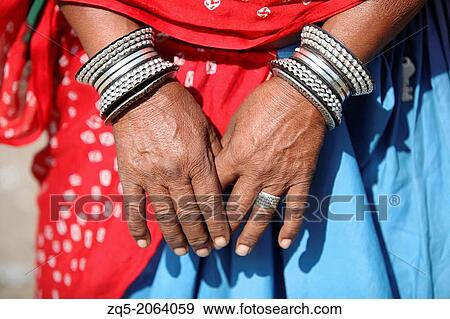 Close of a traditional jewelry, Bhil tribe bangles, Bhil Tribe, Madhya Pradesh, India. View Large Photo Image Stock Photo - Close of a traditional jewelry, Bhil tribe bangles, Bhil Tribe, Madhya Pradesh, India.. Fotosearch