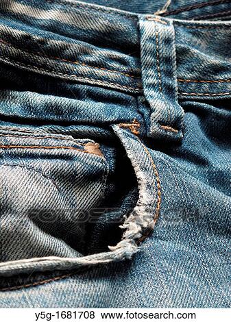 close up detail of blue denim jeans trousers pants View Large Photo Image Stock Photo - close up detail of blue denim jeans trousers pants. Fotosearch