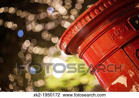 Close up of a red Royalmail postbox at Christmas, Manchester, UK View Large Photo Image Stock Image - Close up of a red Royalmail postbox at Christmas, Manchester, UK. Fotosearch