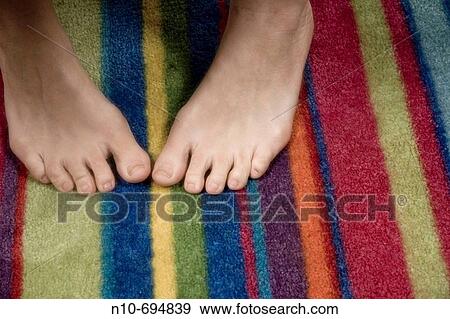 Stock Photo - Close-up of a woman's feet. Fotosearch