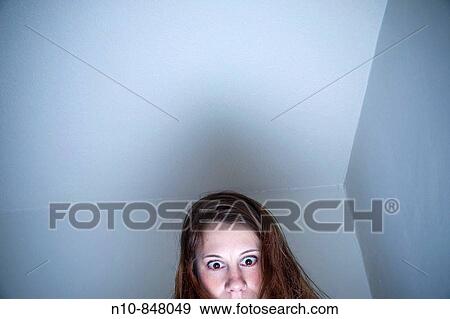 Stock Photo - Close-up of a young woman. Fotosearch
