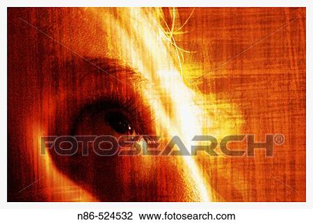 Close-up of an eye View Large Photo Image Stock Image - Close-up of an eye. Fotosearch