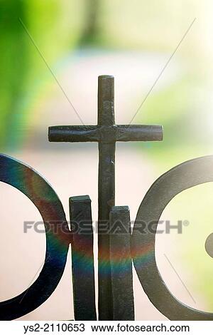 Close up of black metal cross, detail of church gate. Sweden. View Large Photo Image Stock Image - Close up of black metal cross, detail of church gate. Sweden.. Fotosearch