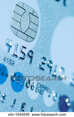 Close up of chip and pin technology on credit card View Large Photo Image Stock Photograph - Close up of chip and pin technology on credit card. Fotosearch
