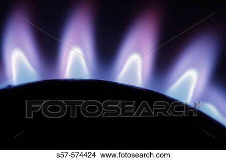 close up of gas burner View Large Photo Image Picture - close up of gas burner. Fotosearch