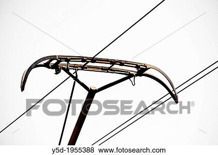 close-up of pantograph and wires supplying energy to cable cars, Geneva, Switzerland View Large Photo Image Stock Photo - close-up of pantograph and wires supplying energy to cable cars, Geneva, Switzerland. Fotosearch