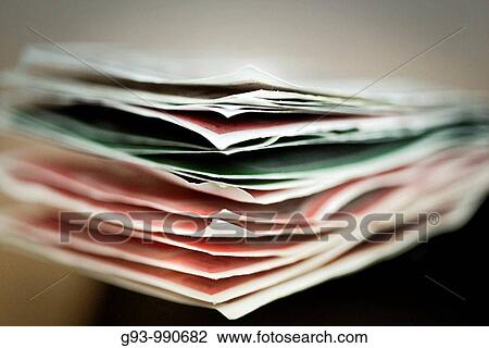 Stock Image - Close up of paper money. Fotosearch