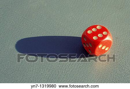 close up of red dice landed on six View Large Photo Image Stock Image - close up of red dice landed on six. Fotosearch
