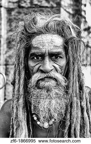 Close up of religious man with wonderful character in Kathmandu Nepal Katmandu View Large Photo Image Stock Photography - Close up of religious man with wonderful character in Kathmandu Nepal Katmandu. Fotosearch