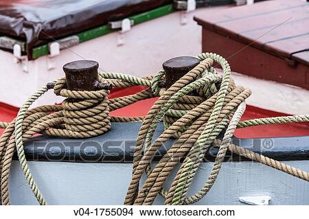 Close up of ropes View Large Photo Image Picture - Close up of ropes. Fotosearch