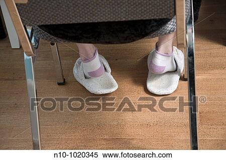 Close-up of sandals on a woman's feet View Large Photo Image Stock Photography - Close-up of sandals on a woman's feet. Fotosearch
