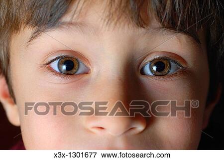 Close up portrait of a male child View Large Photo Image Stock Photo - Close up portrait of a male child. Fotosearch