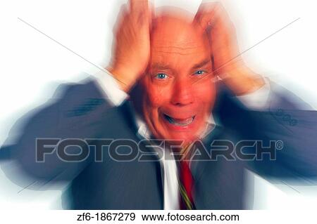 Closeup of Frustrated Stressed Businessman View Large Photo Image Stock Photo - Closeup of Frustrated Stressed Businessman. Fotosearch
