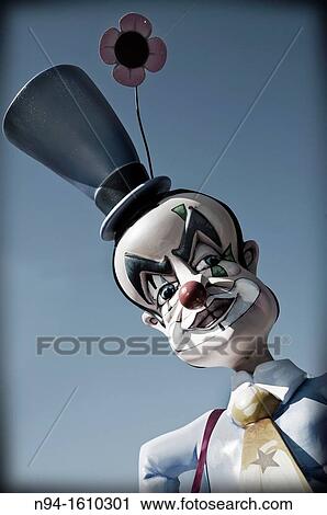 Closeup of Head of a? Ninot?. Fallas celebration, Valencia, Spain. View Large Photo Image Stock Image - Closeup of Head of a? Ninot?. Fallas celebration, Valencia, Spain.. Fotosearch