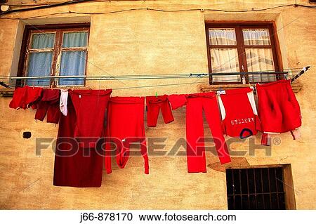 Clothesline View Large Photo Image Stock Image - Clothesline. Fotosearch