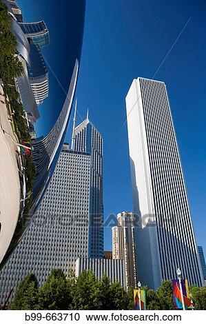 CLOUD GATE, MILLENNIUM PARK AND, DOWNTOWN SKYLINE, CHICAGO, ILLINOIS, USA View Large Photo Image Stock Image - CLOUD GATE, MILLENNIUM PARK AND, DOWNTOWN SKYLINE, CHICAGO, ILLINOIS, USA. Fotosearch