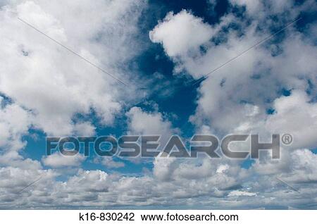 clouds in blue sky View Large Photo Image Stock Image - clouds in blue sky. Fotosearch