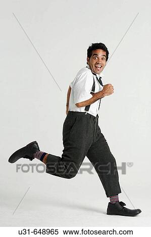 Clown running away View Large Photo Image Stock Photography - Clown running away. Fotosearch
