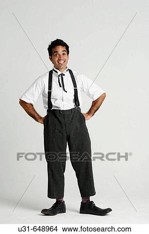 Picture - Clown smiling at the camera. Fotosearch
