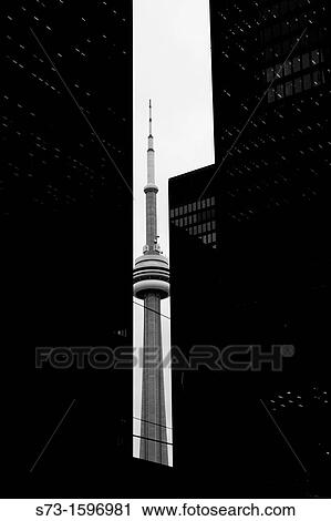 CN Tower in Toronto, Ontario, Canada View Large Photo Image Stock Image - CN Tower in Toronto, Ontario, Canada. Fotosearch
