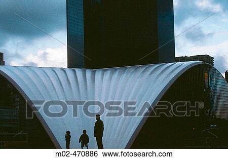 Stock Photograph - CNIT Building. La D? fense area, Paris, France. Fotosearch