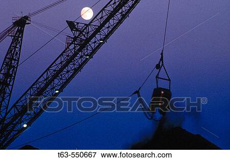 Coal mine equipment digging View Large Photo Image Stock Photo - Coal mine equipment digging. Fotosearch