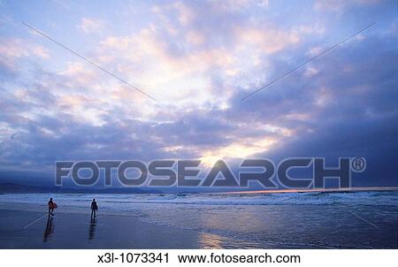 Stock Image - Coastline The Basque Country Spain. Fotosearch