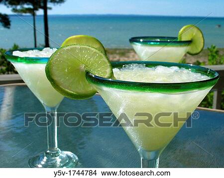 Picture - Cocktails before dinner. Fotosearch