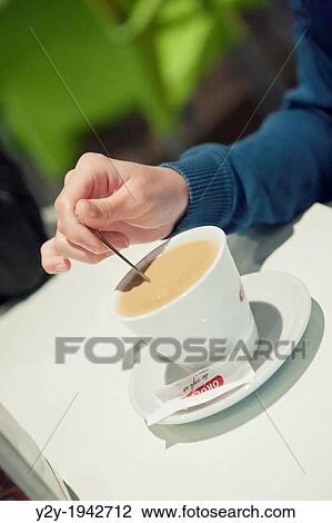 Coffe at work. View Large Photo Image Stock Image - Coffe at work.. Fotosearch