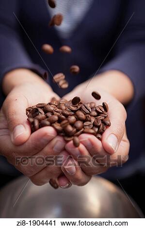 Stock Image - Coffee beans. Fotosearch