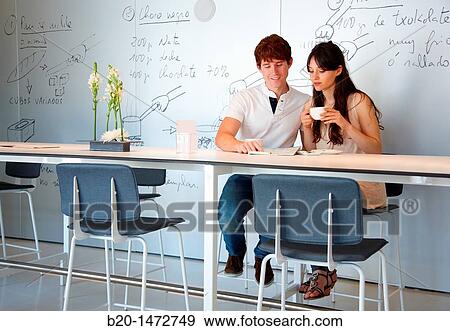 Stock Photo - Coffee shop, Museo San Telmo museum, San Sebastian, Gipuzkoa, Basque Country, Spain. Fotosearch