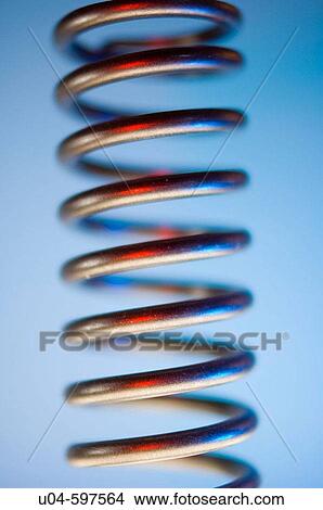 Coil spring View Large Photo Image Picture - Coil spring. Fotosearch