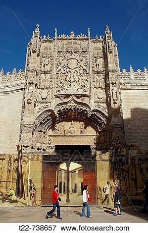 Colegio de San Gregorio -Museo Nacional de Escultura (National Museum of Sculpture)-, under restoration. Valladolid, Castilla-Le? n, Spain View Large Photo Image Stock Photo - Colegio de San Gregorio -Museo Nacional de Escultura (National Museum of Sculpture)-, under restoration. Valladolid, Castilla-Le? n, Spain. Fotosearch
