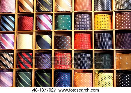 Stock Photo - Collection of Ties from Italy. Fotosearch