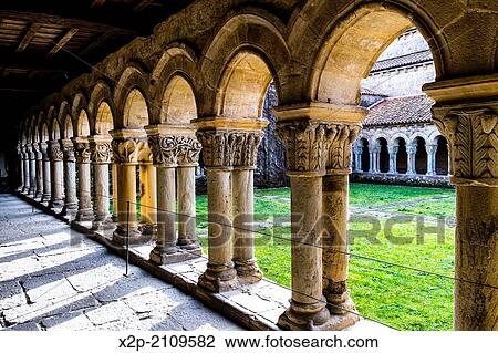 Collegiate Church of Santa Juliana in Santillana del Mar, Cantabria, Spain. View Large Photo Image Stock Image - Collegiate Church of Santa Juliana in Santillana del Mar, Cantabria, Spain.. Fotosearch