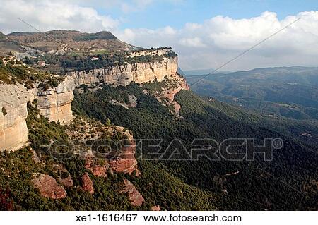 Stock Photo - Collsacabra mountains, Tarvertet, Catalonia, Spain.. Fotosearch