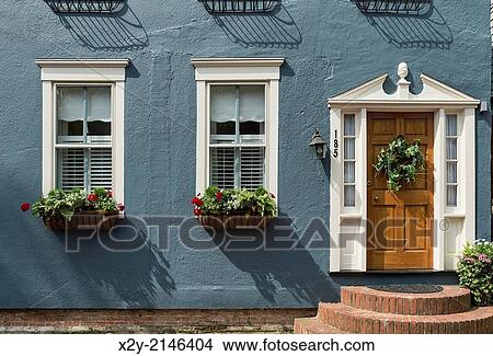 Colonial house, Annapolis, Maryland, USA. View Large Photo Image Picture - Colonial house, Annapolis, Maryland, USA.. Fotosearch