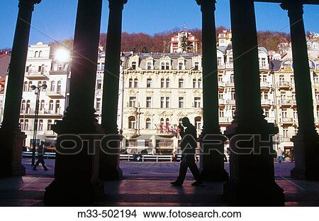 Colonnade. Karlovy Vary. Czech Republic View Large Photo Image Picture - Colonnade. Karlovy Vary. Czech Republic. Fotosearch